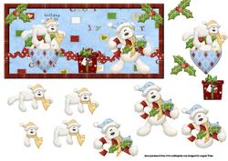 Bears, Holly and Christmas