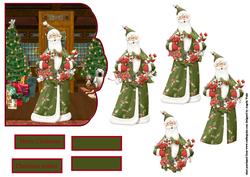 It is Quiet and Santa Has Arrived
