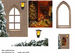 Christmas Eve Through the Window