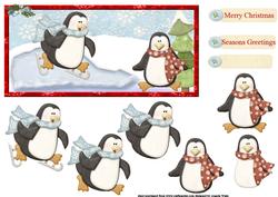 Skating Penguin