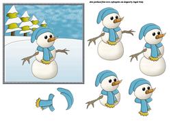 Lonely Snowman