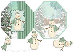 Christmas Garden Fold Back