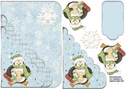 Penguin Heart Pocket Scallop