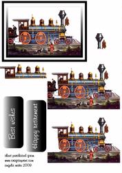 Puffin Billy, Old Steam Train