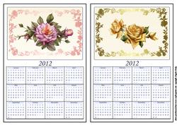 Rose Calendars