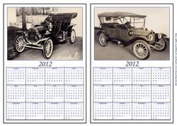 Vintage Cars Calendars