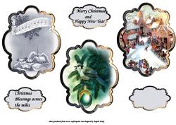 Vintage Scene Topper