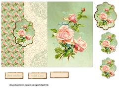 Roses and Forget-me-not