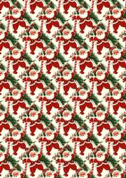 Santa Backing Paper