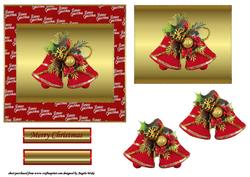 Red Christmas Bells