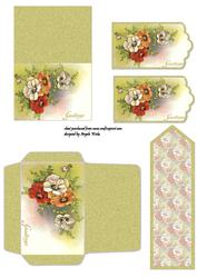 Vintage Pansies