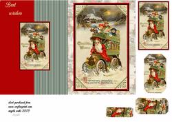 Daddy Christmas Motor Bus