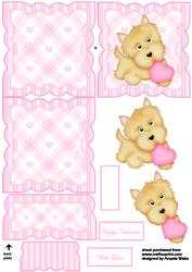 Hearts and Puppy