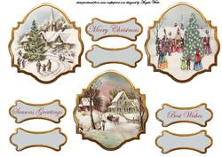 Vintage Christmas Scenes