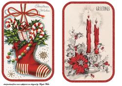 Stockings and Christmas Candles