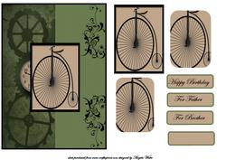 Reflections of the Past Again, Penny Farthing