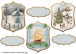 Vintage Christmas Scenes
