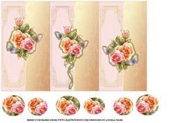 Treble Rose Fold Back