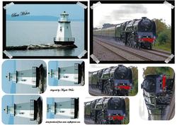 Lighthouse and Steam Engine