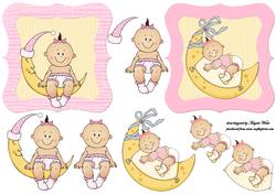 Moonbaby Girls Toppers