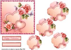 Rose, Hearts, and Pearls