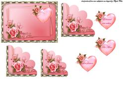 Romance, Flowers and Hearts
