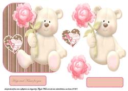 Rose and Bear Hugs
