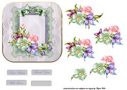 Flowers and Lace Step by Step
