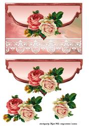 Roses and Buds Vintage