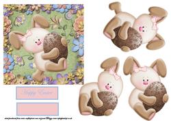 Rabbit Has a Big Choc Easter Egg