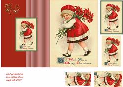 Poinsettia Girl