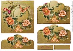 Mothers Day Peach Rose