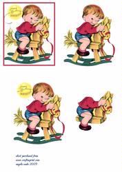 Wooden Rocking Horse