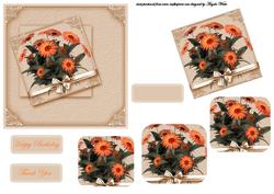 Orange Daisies
