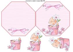 Baby in Pink Flowerpot