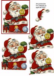 Santa Wishes You a Merry Christmas