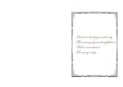 A Note to Say Thank You