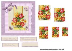 Vintage Spring Flowers