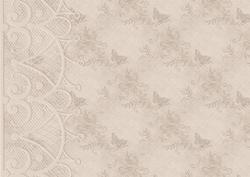 Sepia Butterfly and Lace