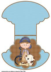 Boy and Dog Pals