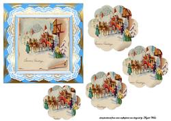 Christmas Vintage Coach House
