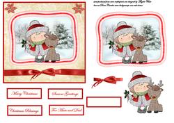 Girl and Reindeer