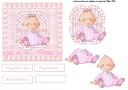A Baby Girl in the Pink