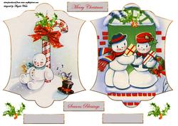 Vintage Snowman