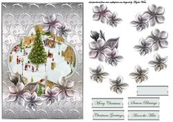 Vintage Village Christmas Tree