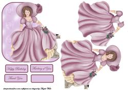 Lilac Lady Over the Edge