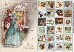 Christmas Visits Advent Card