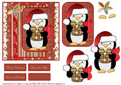 Penguin at Christmas