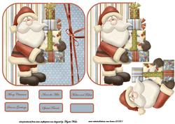 Santa with Lots of Pressies