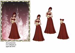 Christmas Girl from the Castle